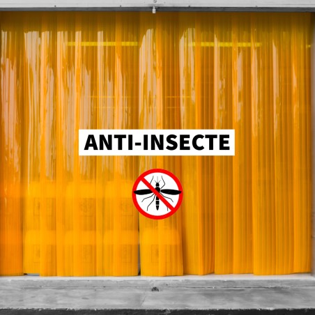 ROULEAU DE LANIERES PVC ANTI-INSECTE