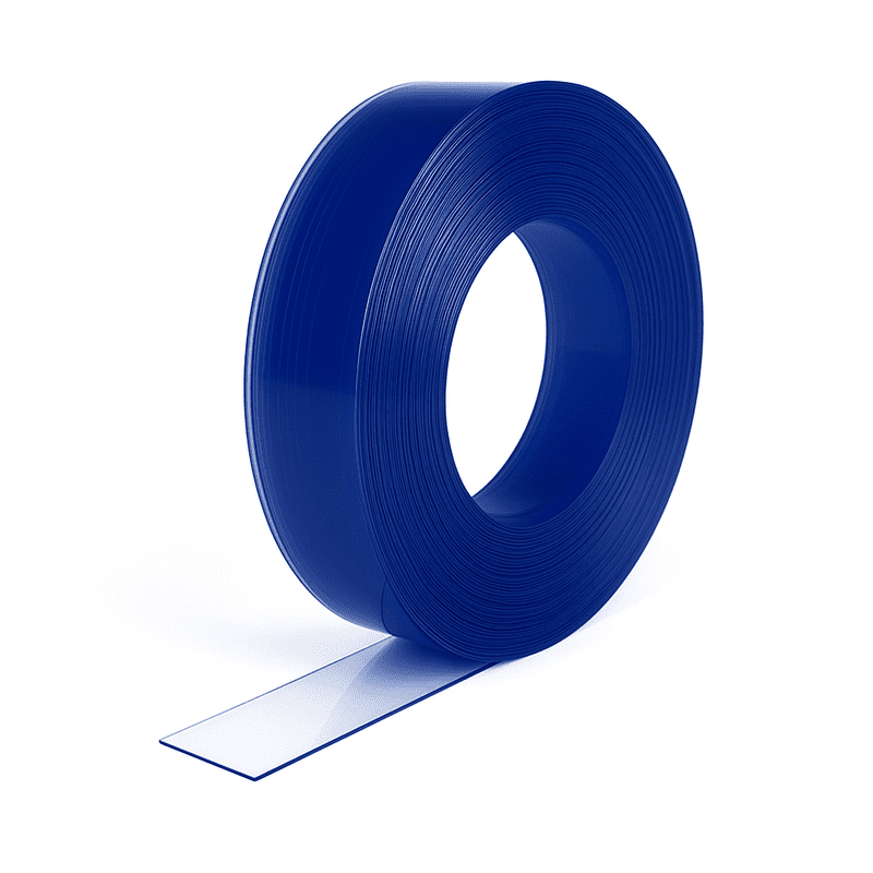 Bobine de lanière PVC souple 100 mm x 2 mm – 25 mètres – Rideau industriel transparent Bobine de lanière PVC souple 100 mm x 2 mm – 25 mètres – Rideau industriel transparent
