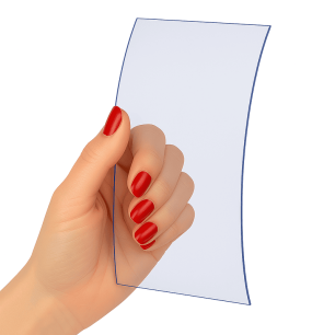 Bobine de lanière PVC souple 100 mm x 2 mm – 25 mètres – Rideau industriel transparent